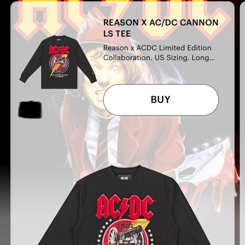 Ac/DC LS shirt